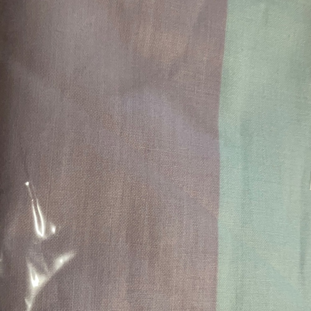 📌Block Stripe Lilac & Light Blue Colored Fabric for Craft Projects 170 x44 inch